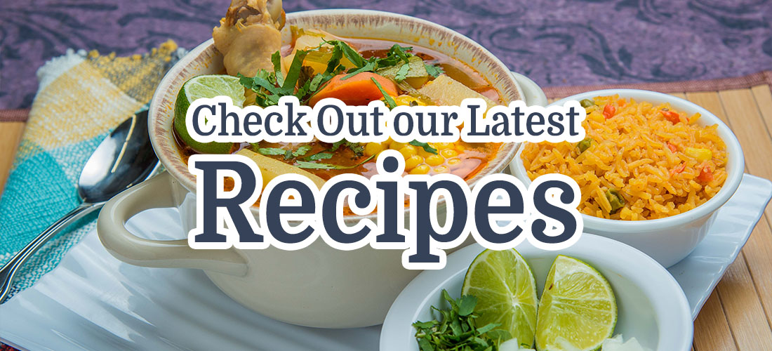 Check Out our Latest Recipes
